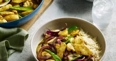 Thai Green Chicken Curry with Mushrooms