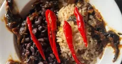 Spicy Tamarind Rice and Beans