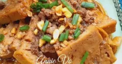 Chả bì kho thịt vai xay đậm đà
