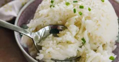 Savory Chicken Stock Rice