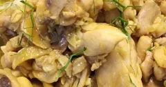 Gà Kho Gừng Củ Nén Đậm Đà