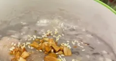 Chè chuối nước cốt dừa khoai lang