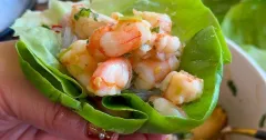 Spicy Thai Shrimp Salad with Lime and Herbs