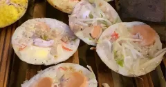 Bánh căn trứng cút thịt băm giòn thơm tại nhà