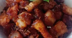 Thịt ba rọi kho mắm ruốc sả ớt