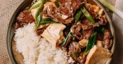 Chinese Beef and Tofu Stir-Fry