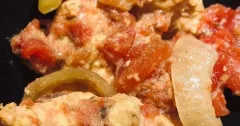 Slow Cooker Chicken with Tomatoes and Peppers