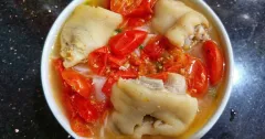 Bún giò heo cà chua thanh ngọt