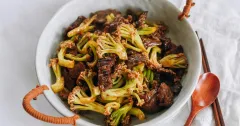 Beef and Cauliflower Stir-Fry