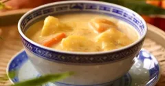 Chè Chuối Khoai Lang Bí Đỏ Cốt Dừa Thuần Chay