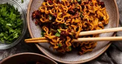 Chili Crisp Sesame Noodles