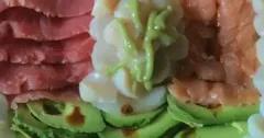 California Avocado Sashimi Dinner