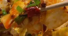 Spicy Sichuan Stir-Fried Cabbage
