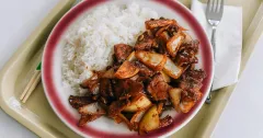 Pork and Onion Stir-Fry