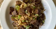 Garlic Butter Steak Noodles
