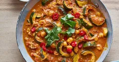 Creamy Courgette and Chickpea Curry
