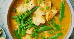 Turmeric Ginger Coconut Fish Curry