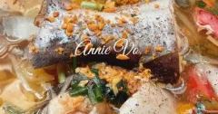 Canh chua cá hú bông điên điển thanh mát