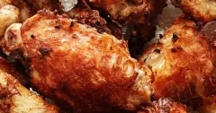 Crispy Garlic Black Pepper Air Fryer Chicken Wings