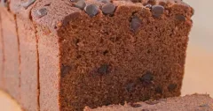 Chocolate Pound Cake with Chocolate Chips