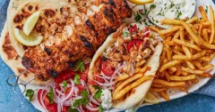 Greek Chicken Gyros