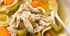 Homemade Chicken Noodle Soup from Scratch