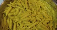 Creamy Roasted Poblano Green Pasta