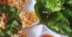 Bánh mì hấp nhân thịt rau củ