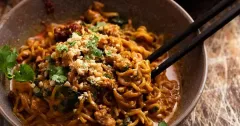 12-Minute Thai Chicken Peanut Noodles