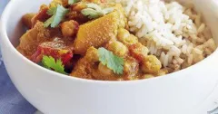 Butternut Squash and Chickpea Curry