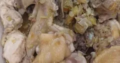 Gà kho củ nén đậm đà thơm nức