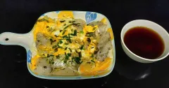 Bánh ướt chiên trứng giòn thơm