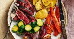 Healthy Steak Roast Dinner