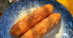 Bánh mì bơ sữa nướng giòn thơm kiểu tuổi thơ