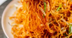 Cantonese Soy Sauce Pan-Fried Noodles