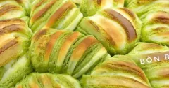 Bánh Mì Matcha Nhân Sữa Mềm Xốp
