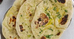 Easy Homemade Naan Bread with Garlic Butter