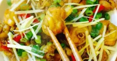Thịt Gà Kho Gừng Đậm Đà, Thơm Ấm