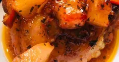 Baked Catalina Chicken Thighs