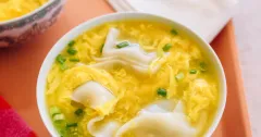 Easy Wonton Egg Drop Soup