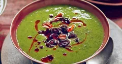 Green Potato and Chorizo Soup