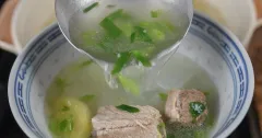 Cantonese Winter Melon Soup with Tender Pork Ribs