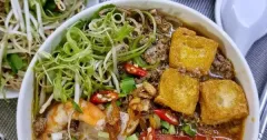 Bún riêu cua đồng đậm đà, thơm ngon chuẩn vị