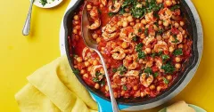 Spicy Prawn and Chickpea Stew with Fennel