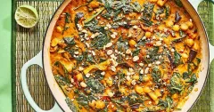Peanut Coconut Chickpea Curry