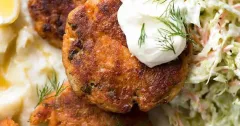 Crispy Baked Salmon Patties