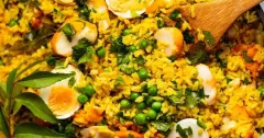 Classic Kedgeree with Smoked Fish and Curried Rice
