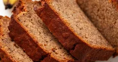 Moist Banana Bread with Sour Cream