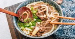 Beef Udon Soup (Niku Udon)