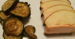 Easy Baked Salmon with Apple and Lemon